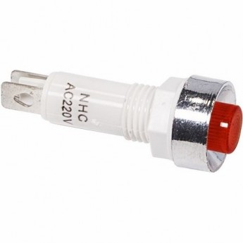 Индикатор REXANT 10 220V c отражателем красный