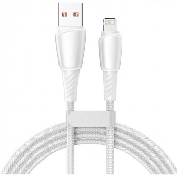 Кабель REXANT USB-A – Lightning для Apple, 2,4А, 1м, в белой нейлоновой оплетке Кабель REXANT USB-A – Lightning для Apple, 2,4А, 1м, в белой нейлоновой оплетке