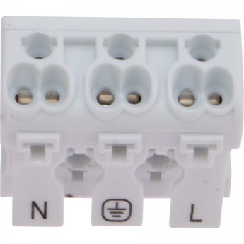 Клемма пружинная соединительная REXANT КСП 3-полюсная (100 шт./уп.)