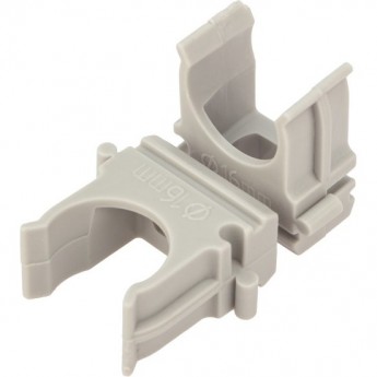 Крепеж-клипса REXANT для трубы ø 16 мм серая (10 шт./уп.)