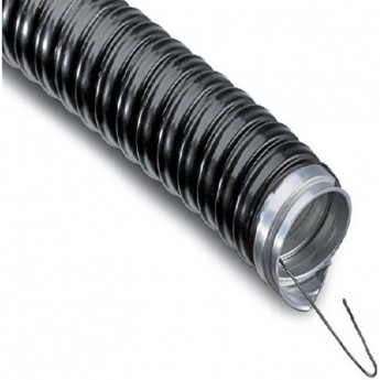 Металлорукав REXANT МРПИнг-50 с зондом черный 20 м