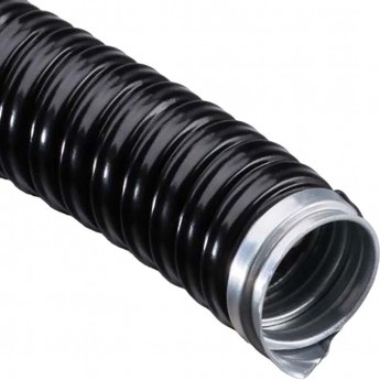 Металлорукав в ПВХ изоляции REXANT РЗ-ЦПнг-20 DIY черный Металлорукав в ПВХ изоляции REXANT РЗ-ЦПнг-20 DIY черный
