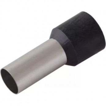 Наконечник штыревой втулочный изолированный REXANT НШВи 25-16 F-16 мм 25 мм² черный