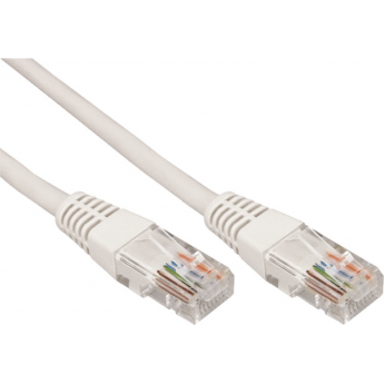 Патч-корд REXANT U/UTP 5e, RJ45-RJ45, неэкранированный, 26AWG, LSZH, серый, 1.5 м