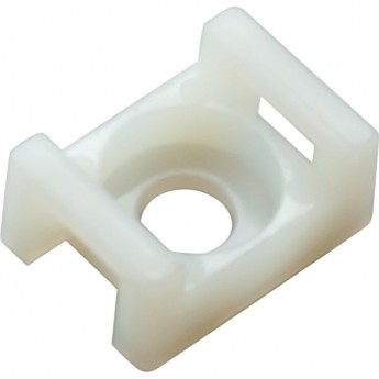 Площадка для крепления стяжки REXANT (ПС-2) 22x16 мм, белая, упаковка 100 шт.