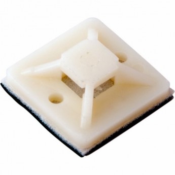 Площадка REXANT самоклеящаяся 20х20 мм белая, 100 шт.