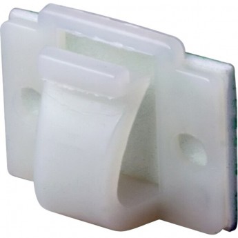 Площадка самоклеящаяся REXANT c клипсой под шлейф (ПКШ) 20х14 мм, упаковка 10 шт.