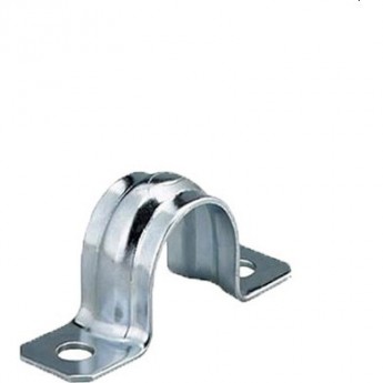 Скоба REXANT СМД 60-63 двухлапковая для металлорукава 50 мм, 50 шт.