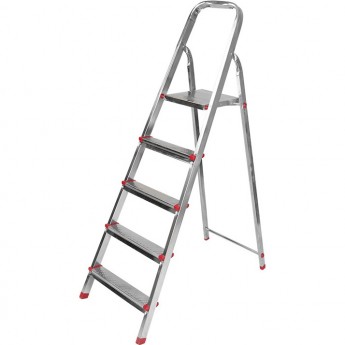 Стремянка металлическая REXANT 5 ступенек усиленный профиль